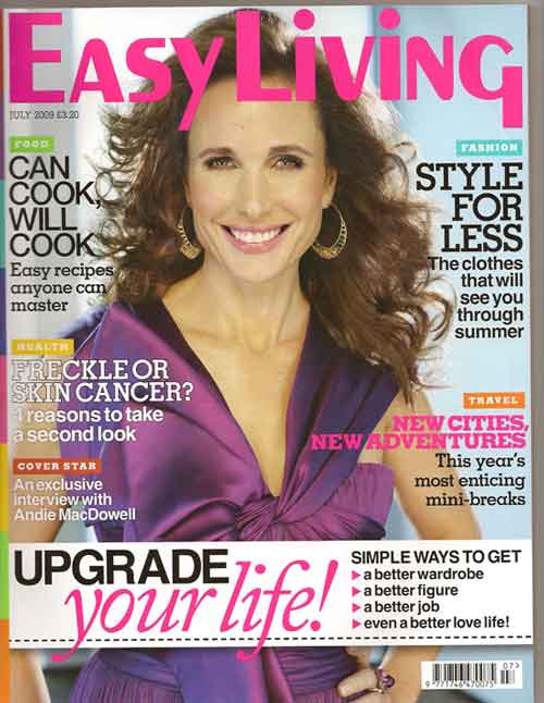Maryam Namazie The Fighter Easy Living Magazine July 2009